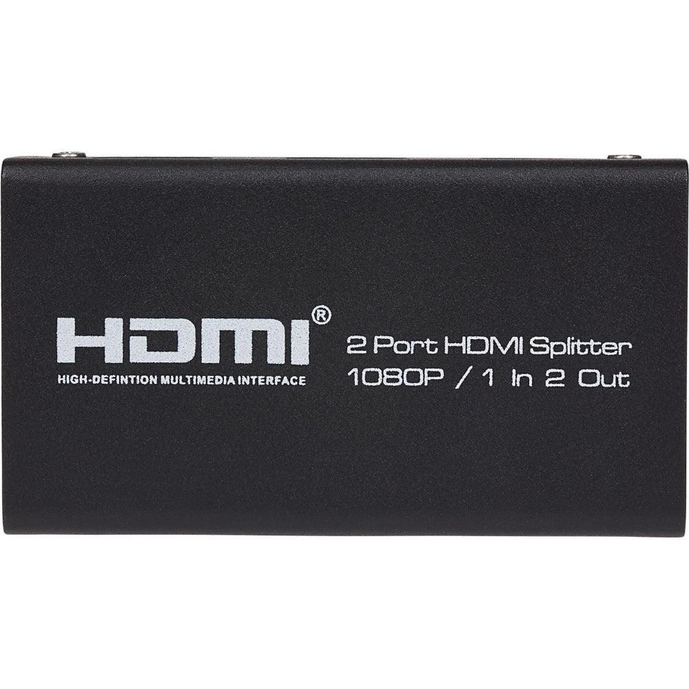 Maplin HDMI Splitter Hub 1Port In 2 Ports Out Ultra HD 4K/30fs 10.2Gps