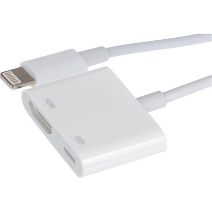 Nikkai Lightning Connector to HDMI + Lighting Charging Port Adapter