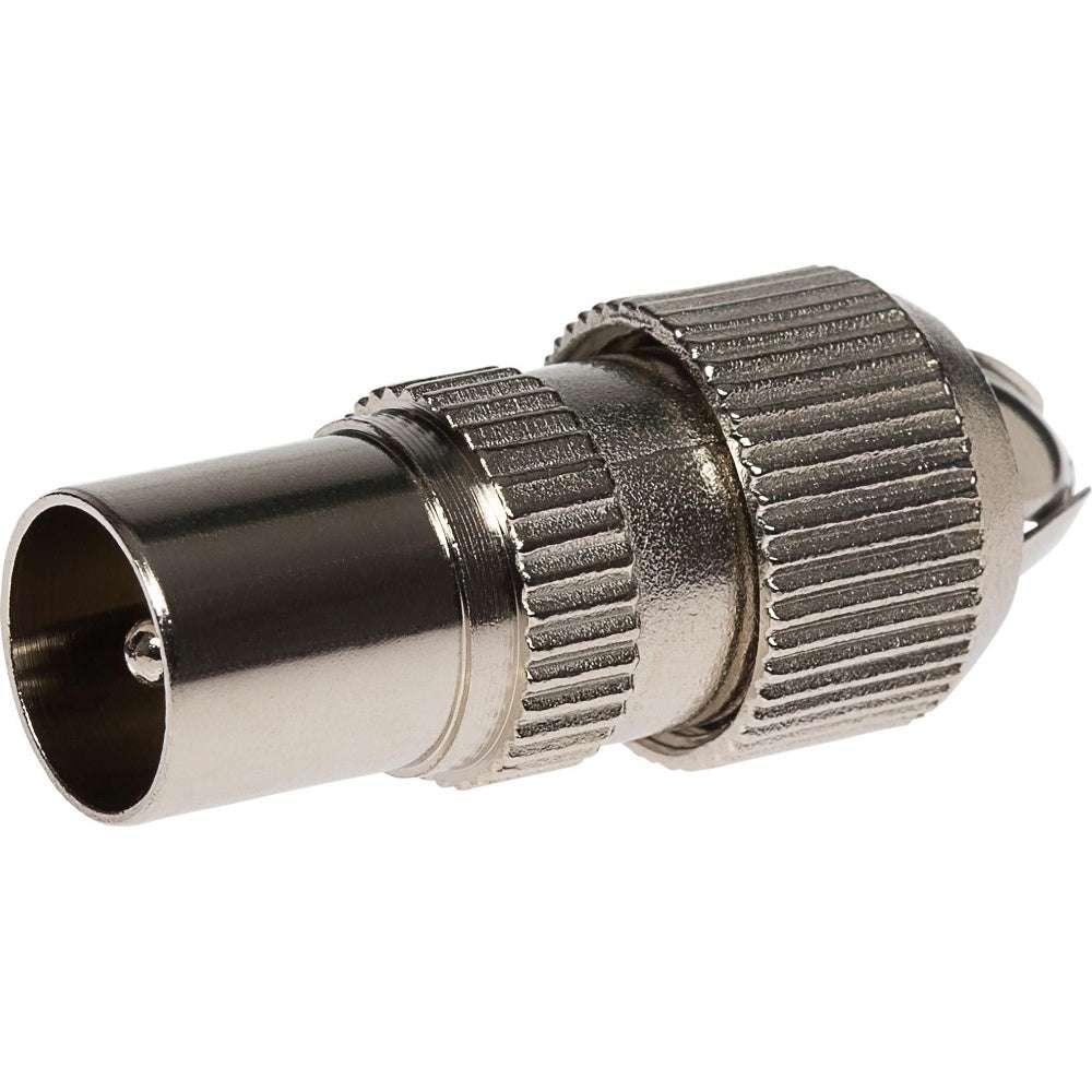 Maplin RF Type Male Plug Connector for TV Satellite Aerial Coaxial Cable