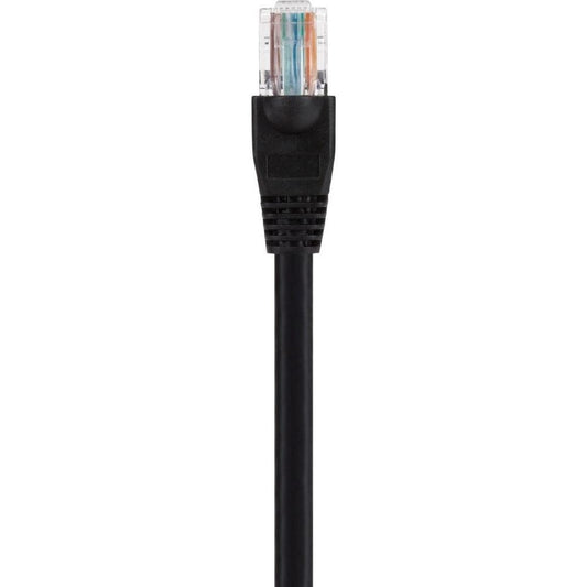 Maplin CAT6 RJ45 Plug UTP Ethernet Network Cable - Black - 0.5m