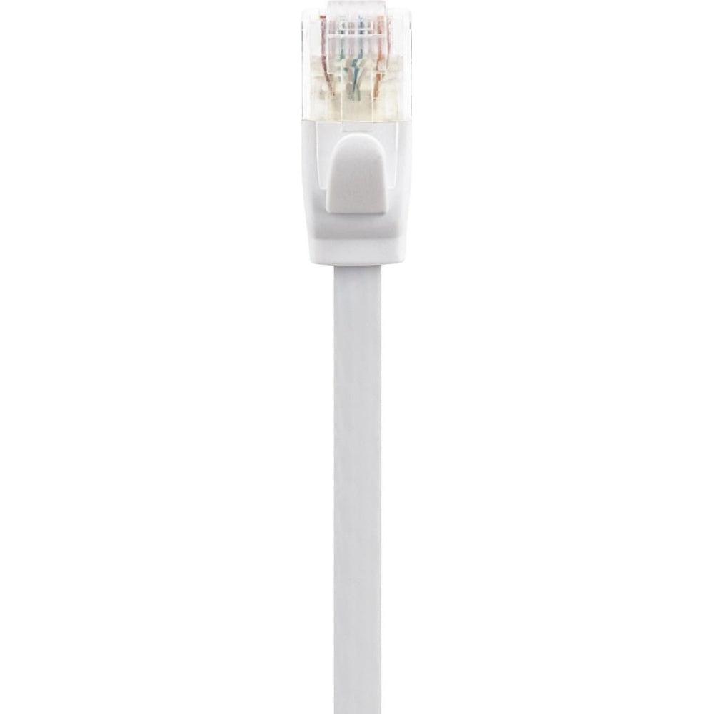 Maplin CAT6 RJ45 Plug Flat UTP Ethernet Network Cable - White - 5m