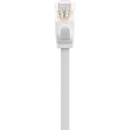 Maplin CAT6 RJ45 Plug Flat UTP Ethernet Network Cable - White - 5m