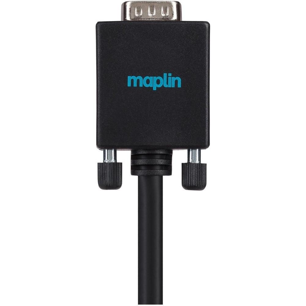 Maplin VGA to VGA 15 Pin Cable 1.5m Blue