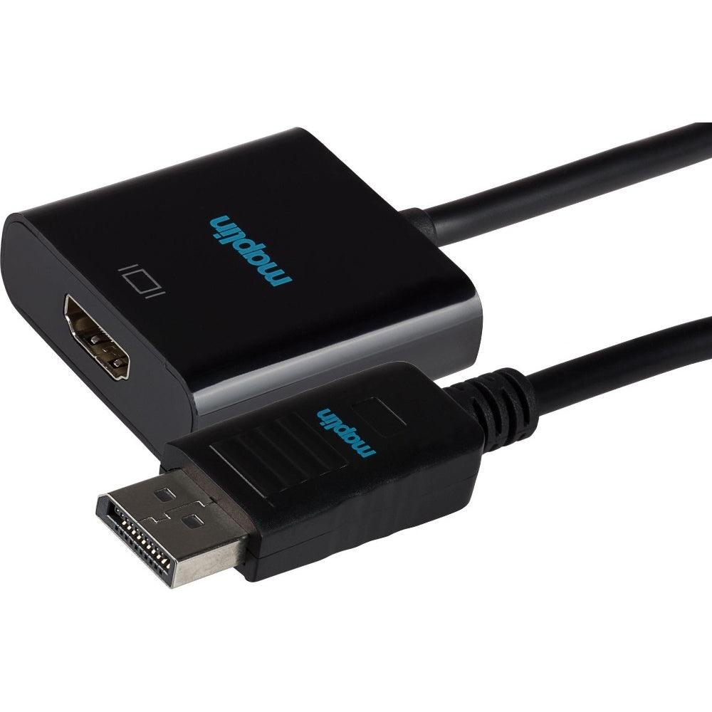 Maplin DisplayPort to HDMI Female Adapter - Black 23cm