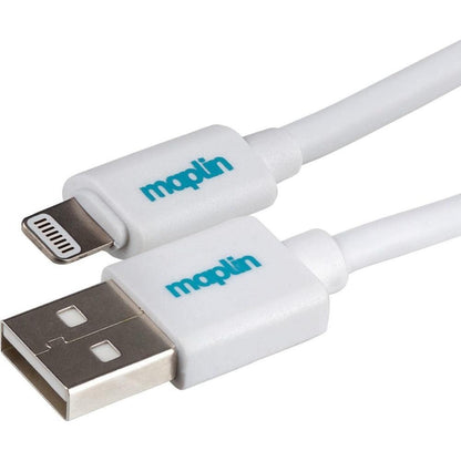 Maplin Lightning Connector to USB-A Cable 1.5m White