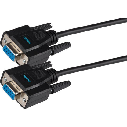 Maplin Serial RS232 Null Modem 9 Pin Female to 9 Pin Female Cable 3m Black