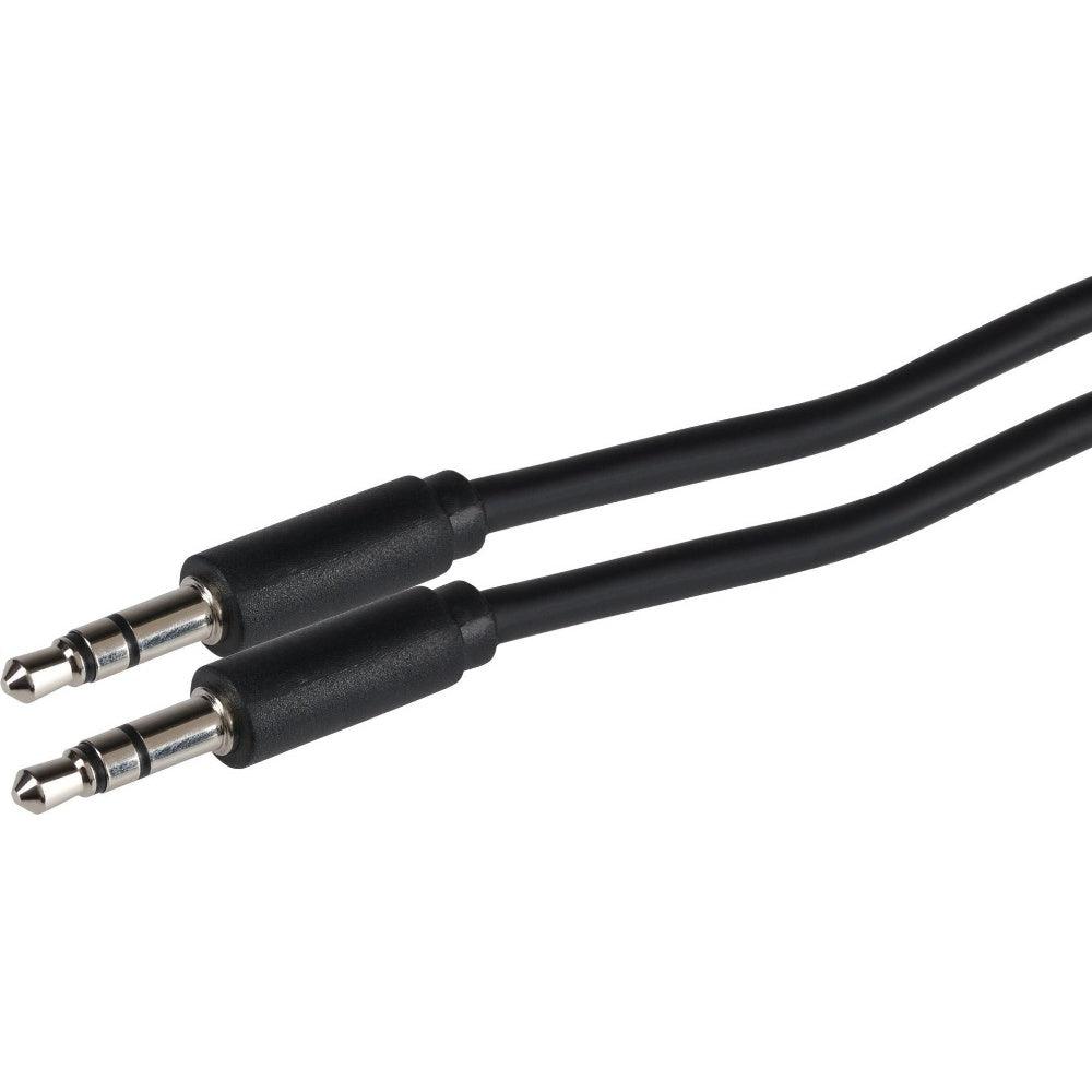 Maplin 3.5mm Aux Stereo 3 Pole TRS Jack Plug to 3.5mm 3 Pole TRS Jack Plug Cable - 1.5m