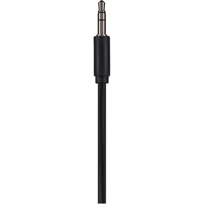 Maplin 3.5mm Aux Stereo 3 Pole TRS Jack Plug to 3.5mm Female Jack Plug Extension Cable - Black - 5m