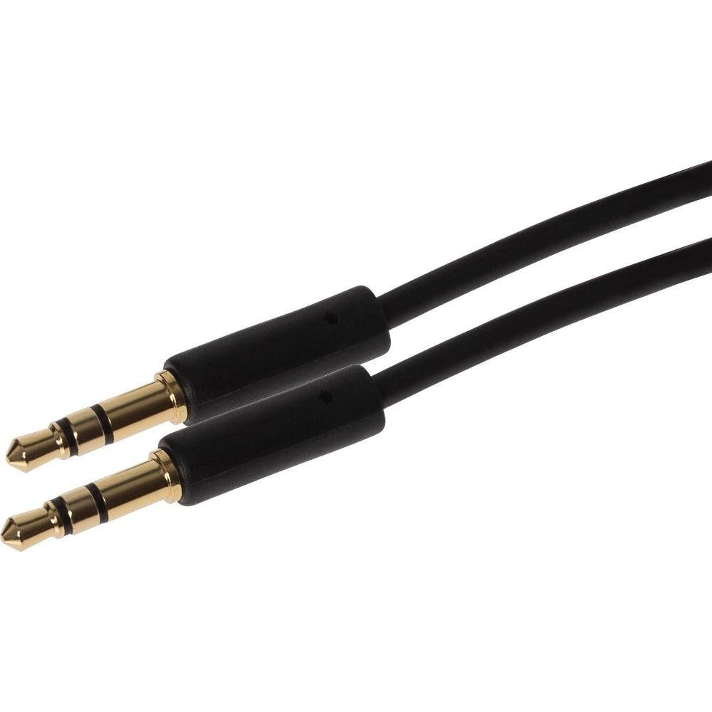 Maplin 3.5mm Aux Stereo 3 Pole TRS Jack Plug to 3.5mm 3 Pole TRS Jack Plug Cable - 3m