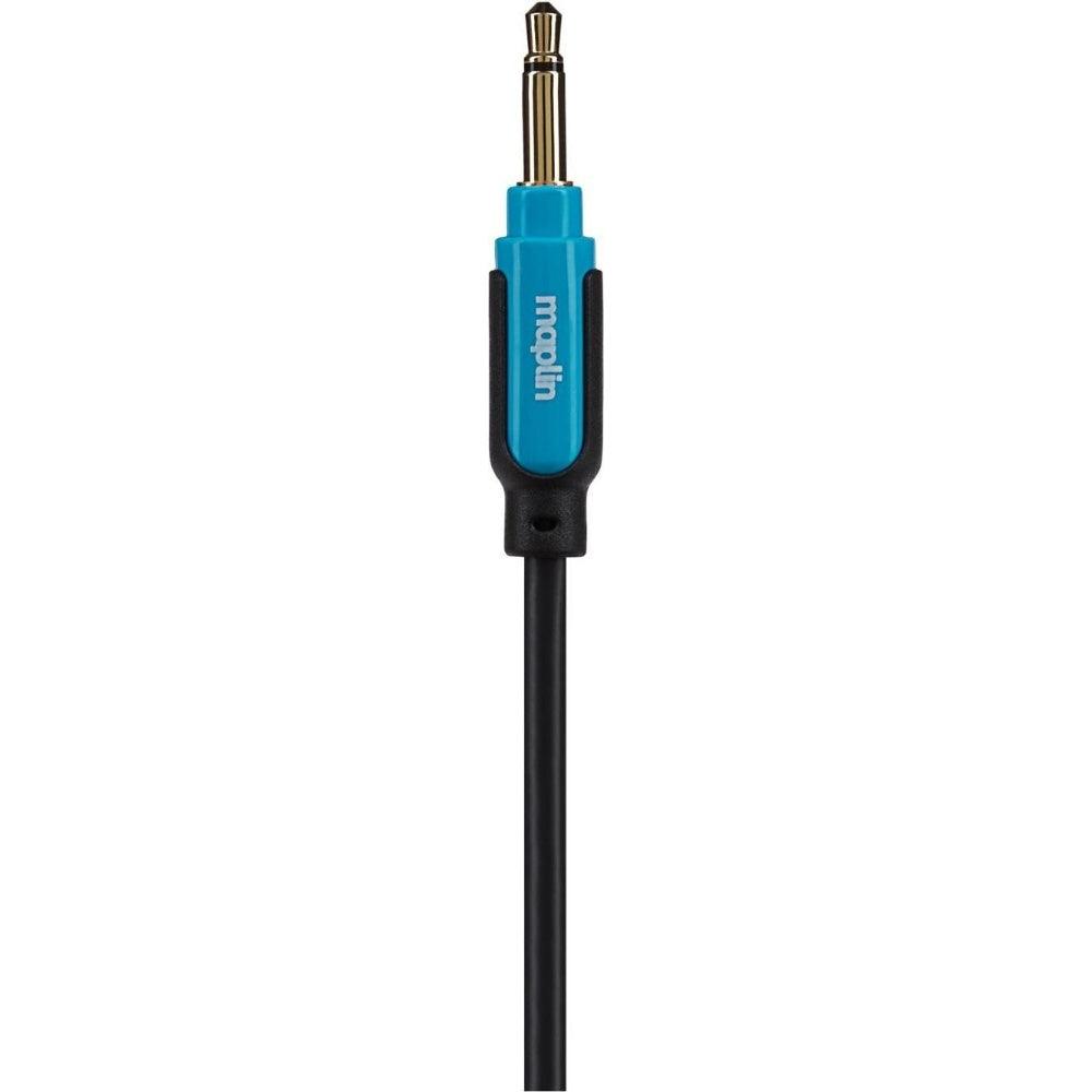 Maplin 3.5mm Aux Mono 2 Pole Jack Plug to 3.5mm 2 Pole Jack Plug Cable - 3m