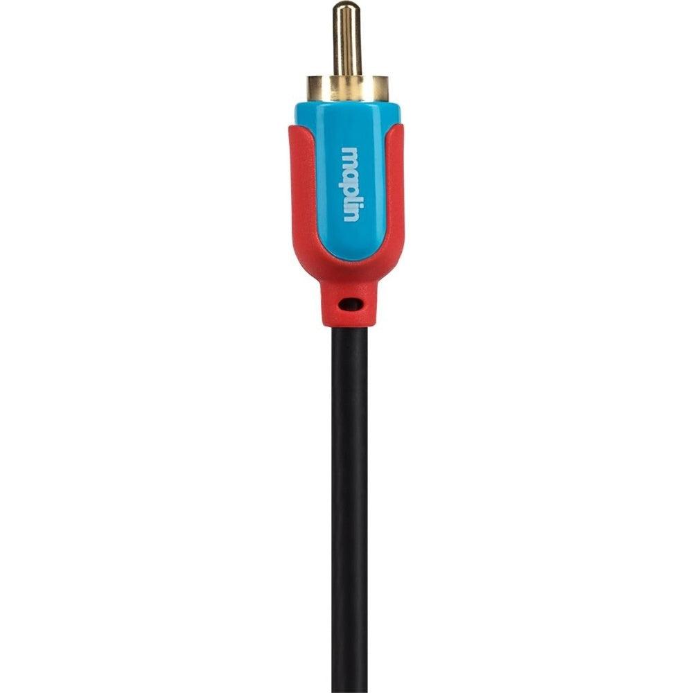 Maplin Twin RCA Phono to Twin RCA Phono Cable - 3m