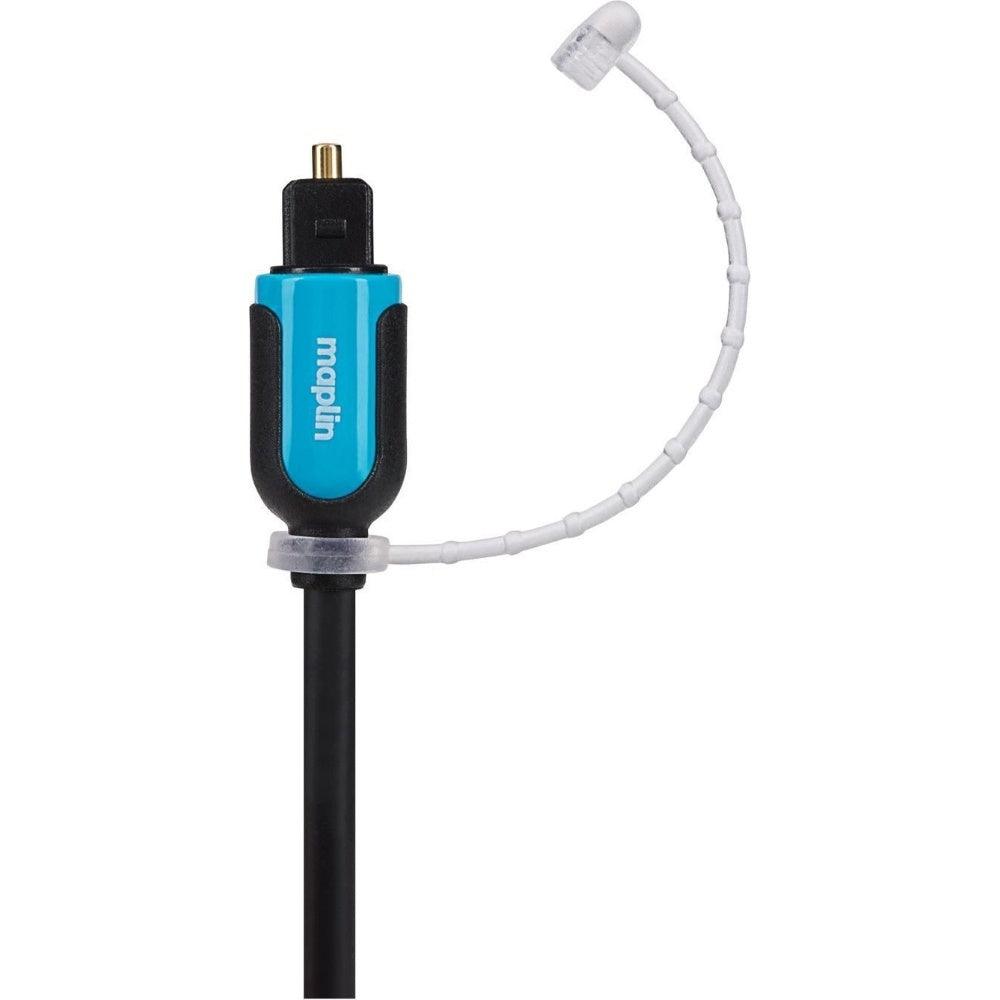 Maplin Optical Audio TOSlink Male to TOSlink Male Cable 10m