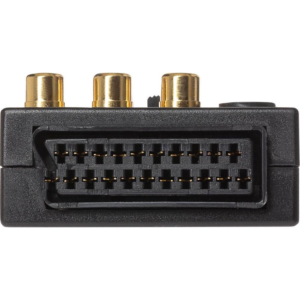 Maplin SCART to S-Video or Triple RCA Phono Adapter