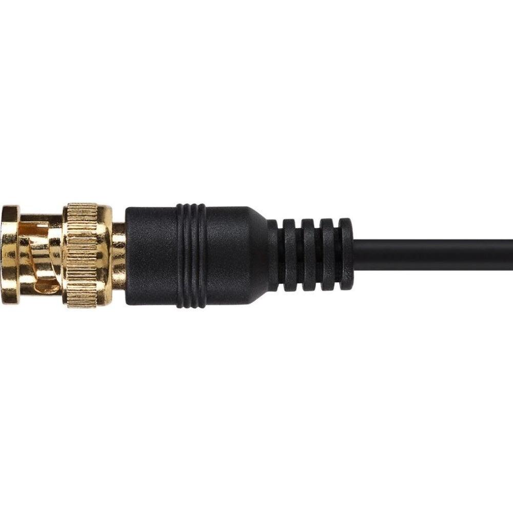 Maplin BNC Male Connector to BNC Male Connector Coaxial Cable 1.5m Black