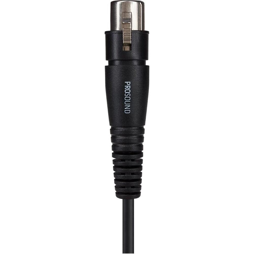 ProSound XLR Female Connector to RCA Phono Cable - Black 0.23m