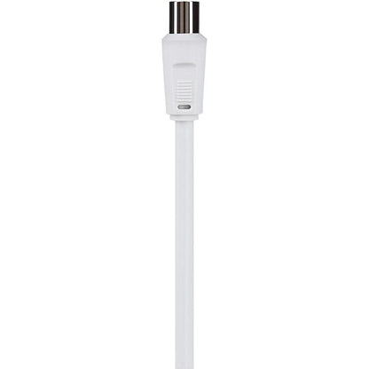 Maplin RF Male to RF Male Connector TV Aerial Coaxial Cable - 10m