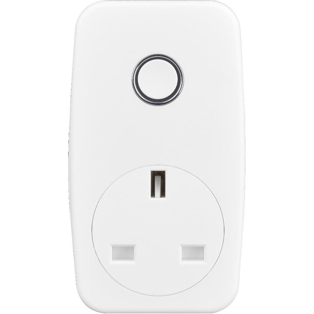 British General 13A Power Adapter with Smart Home Control - White