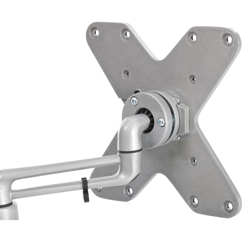 ProperAV TV Wall Bracket 23- 46’’ Swing Arm Tilt 15 VESA Max 200x200 Silver