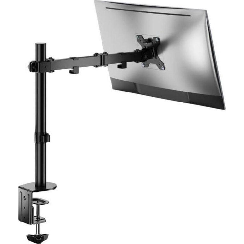 ProperAV Desk Monitor Mount Swing Arm 17’’- 34’’ Ext VESA Max 100x100