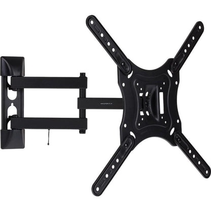 ProperAV TV Wall Bracket 23’’- 55’’ Swing Arm Tilt 20 VESA 400x400 - Black