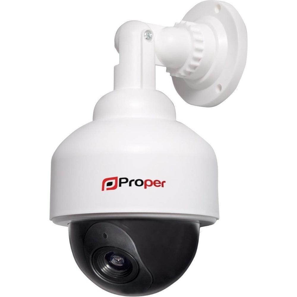 ProperAV Replica Commercial Speed Dome Security Camera - White