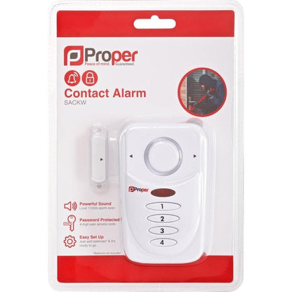 ProperAV Magnetic Window or Door Alarm