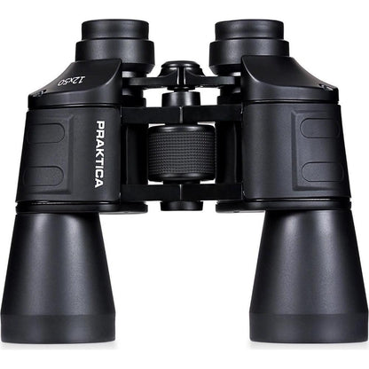 PRAKTICA Falcon 12x50mm Multi Coated Porro Prism Field Binoculars - Black - Binoculars Only