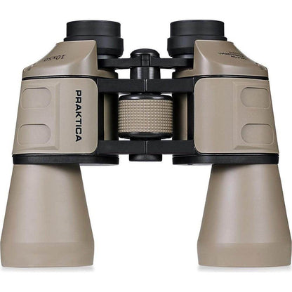 PRAKTICA Falcon 10x50mm Porro Prism Field Binoculars - Sand - Binoculars Only - Hipeon