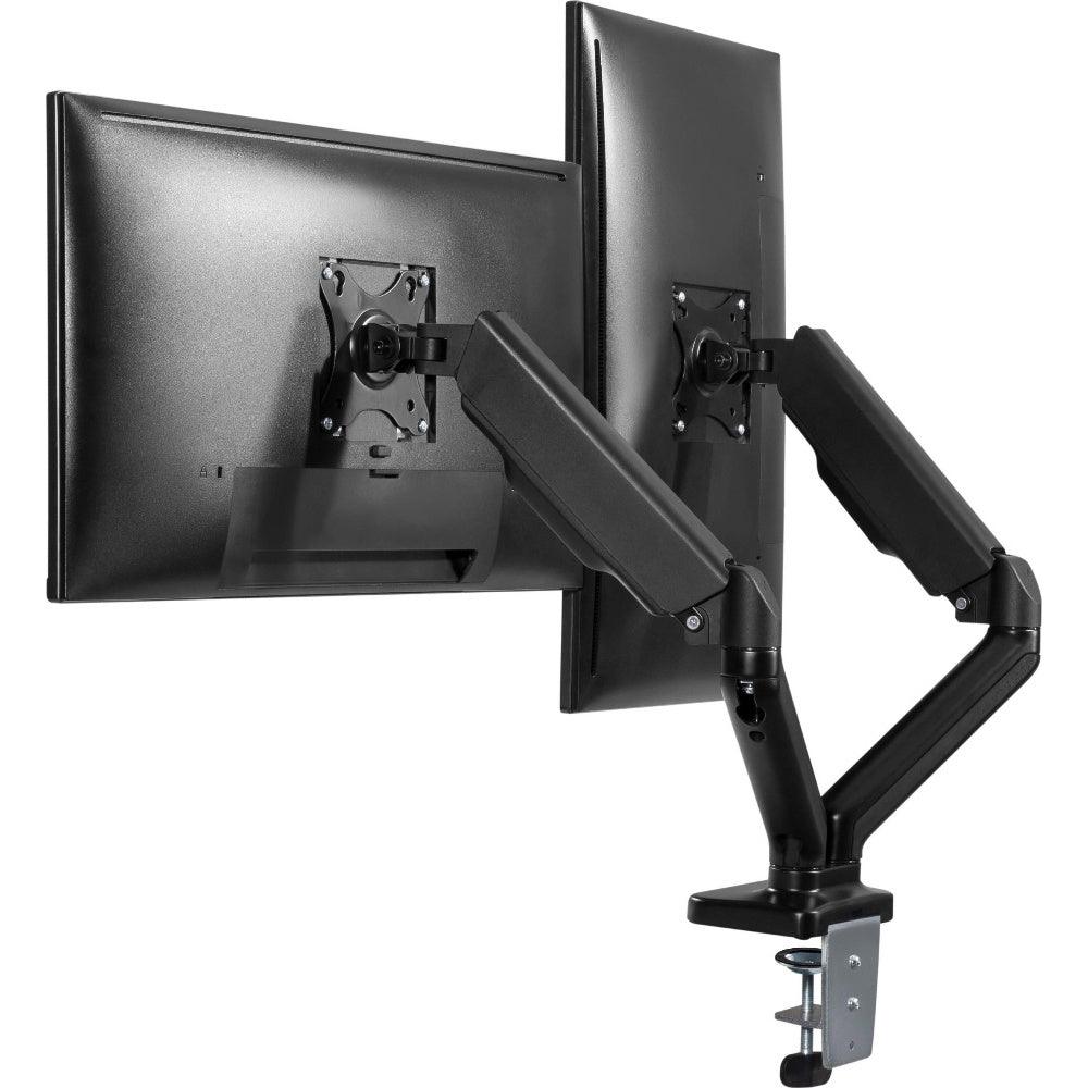 ProperAV Desk Monitor Mount Dual Articulated Swing Arms 17’’- 32’’ VESA Max 100x100