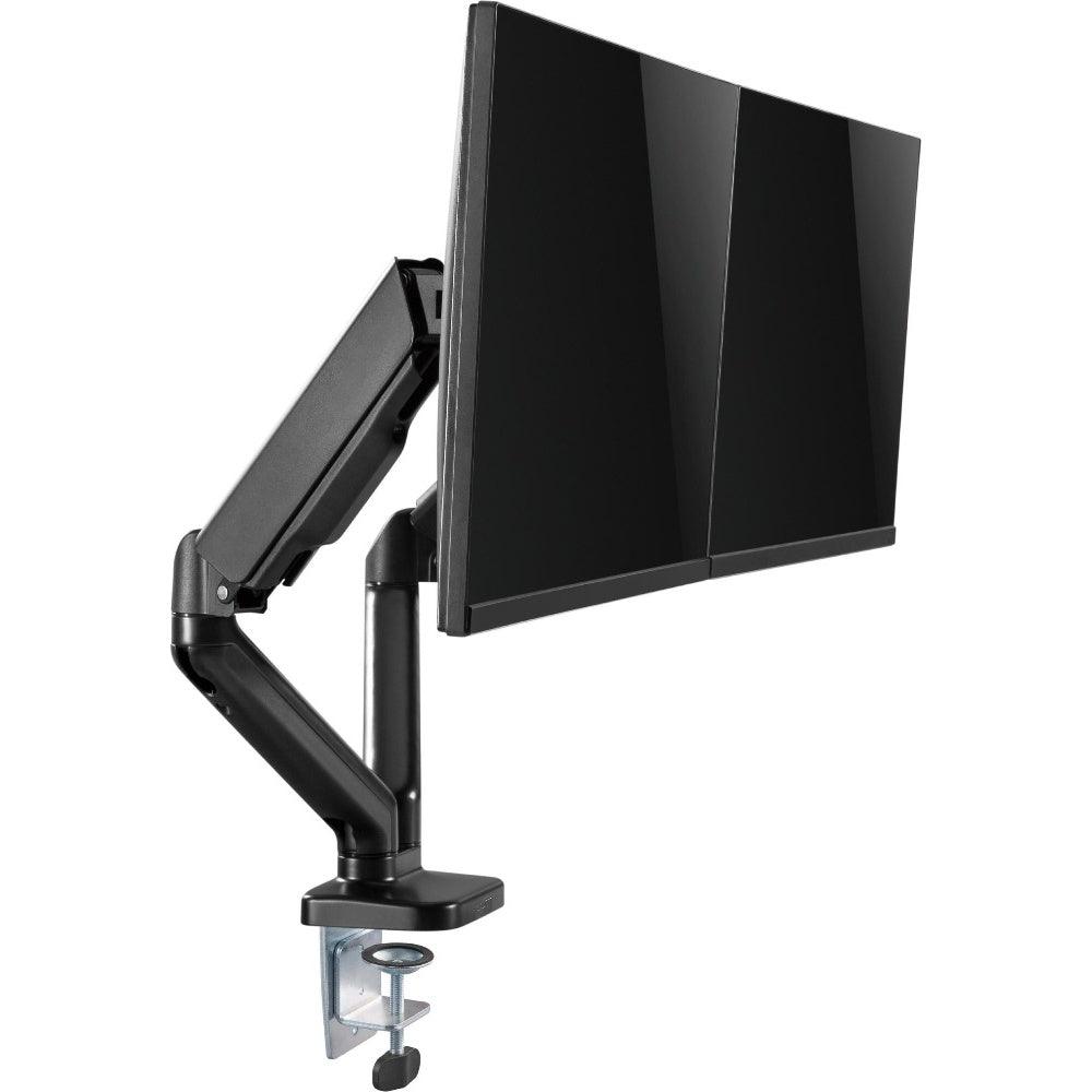 ProperAV Desk Monitor Mount Dual Articulated Swing Arms 17’’- 32’’ VESA Max 100x100