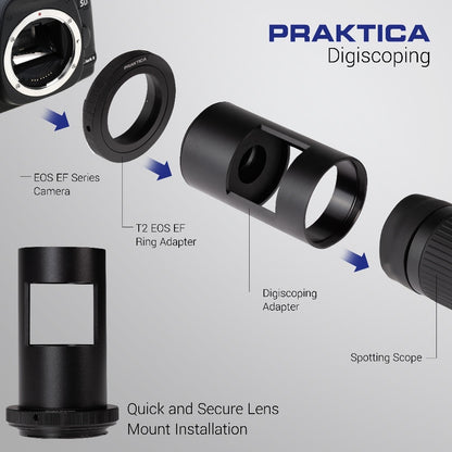 Praktica T2-EOS-EF