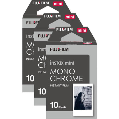 Fujifilm Instax Mini Instant Photo Film - Monochrome - Pack of 30