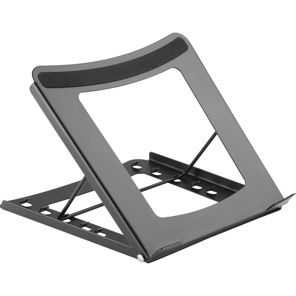 ProperAV Laptop or Tablet Stand 5 Adjustable Settings Steel Construction - Black