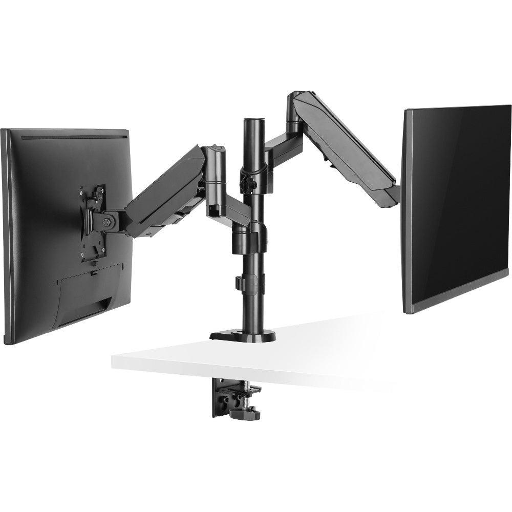 ProperAV Desk Monitor Mount Articulated Swing Arms 17’’- 32’’ VESA Max 100x100