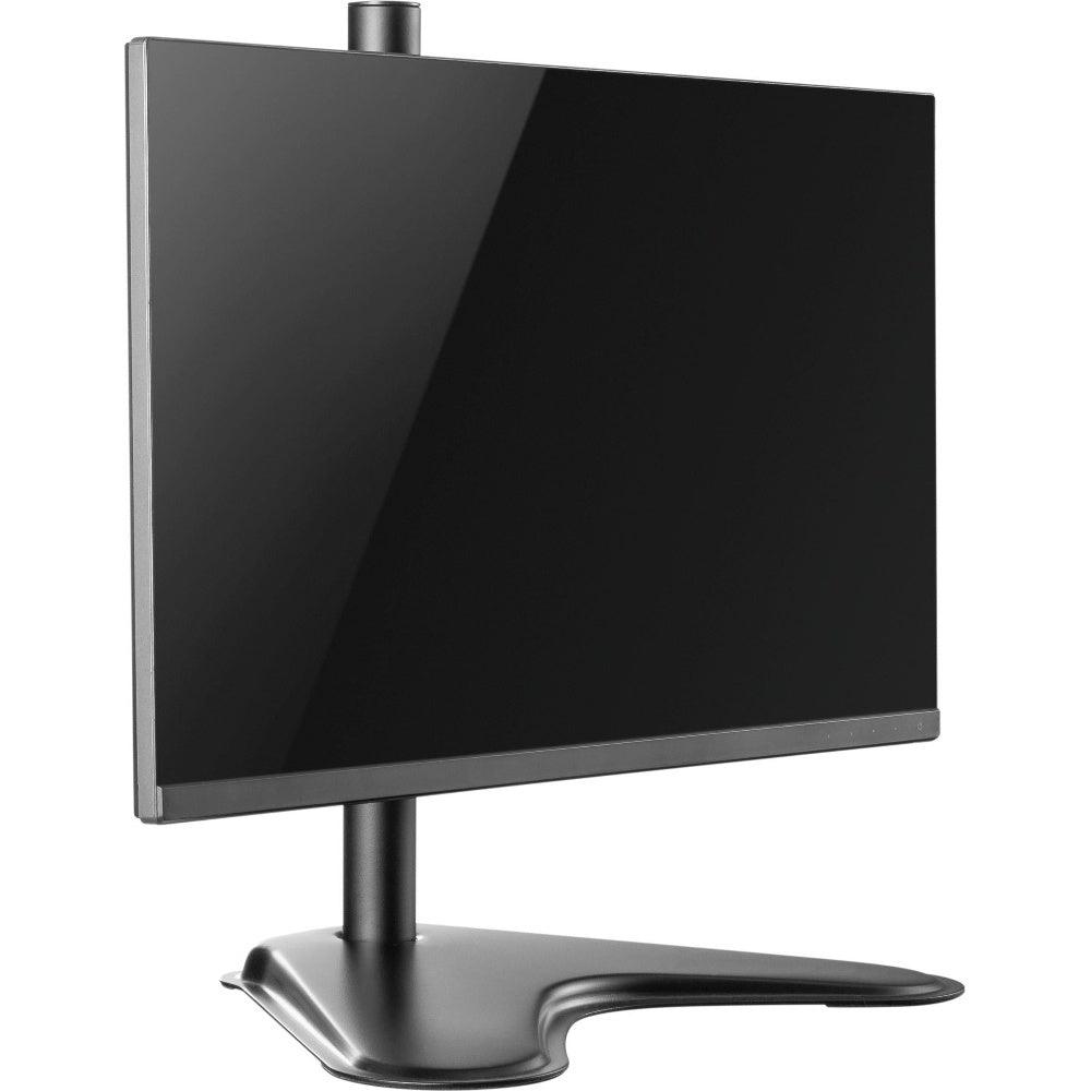 ProperAV Desk Monitor Mount with Free Standing Base 17’’- 32’’ VESA Max 100x100