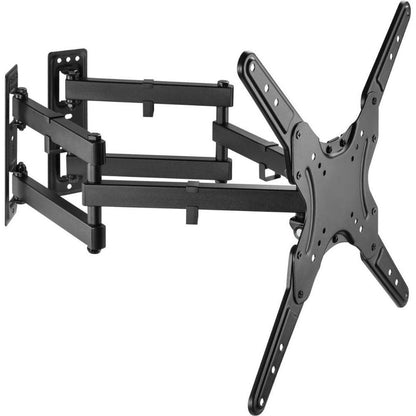 ProperAV Heavy Duty Swing Arm Corner TV Wall Bracket 23’’- 55’’ VESA Max 400x400 Black