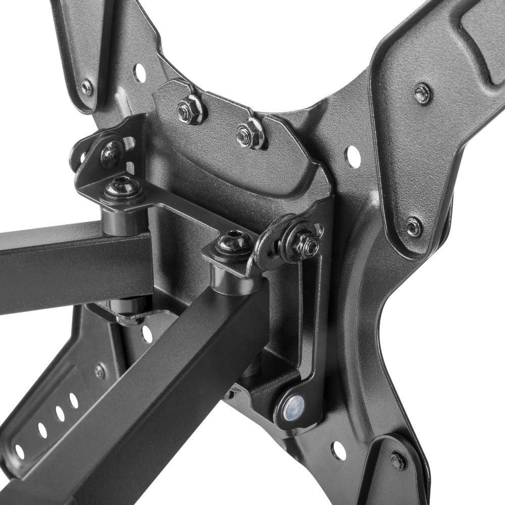 ProperAV Heavy Duty Swing Arm Corner TV Wall Bracket 23’’- 55’’ VESA Max 400x400 Black