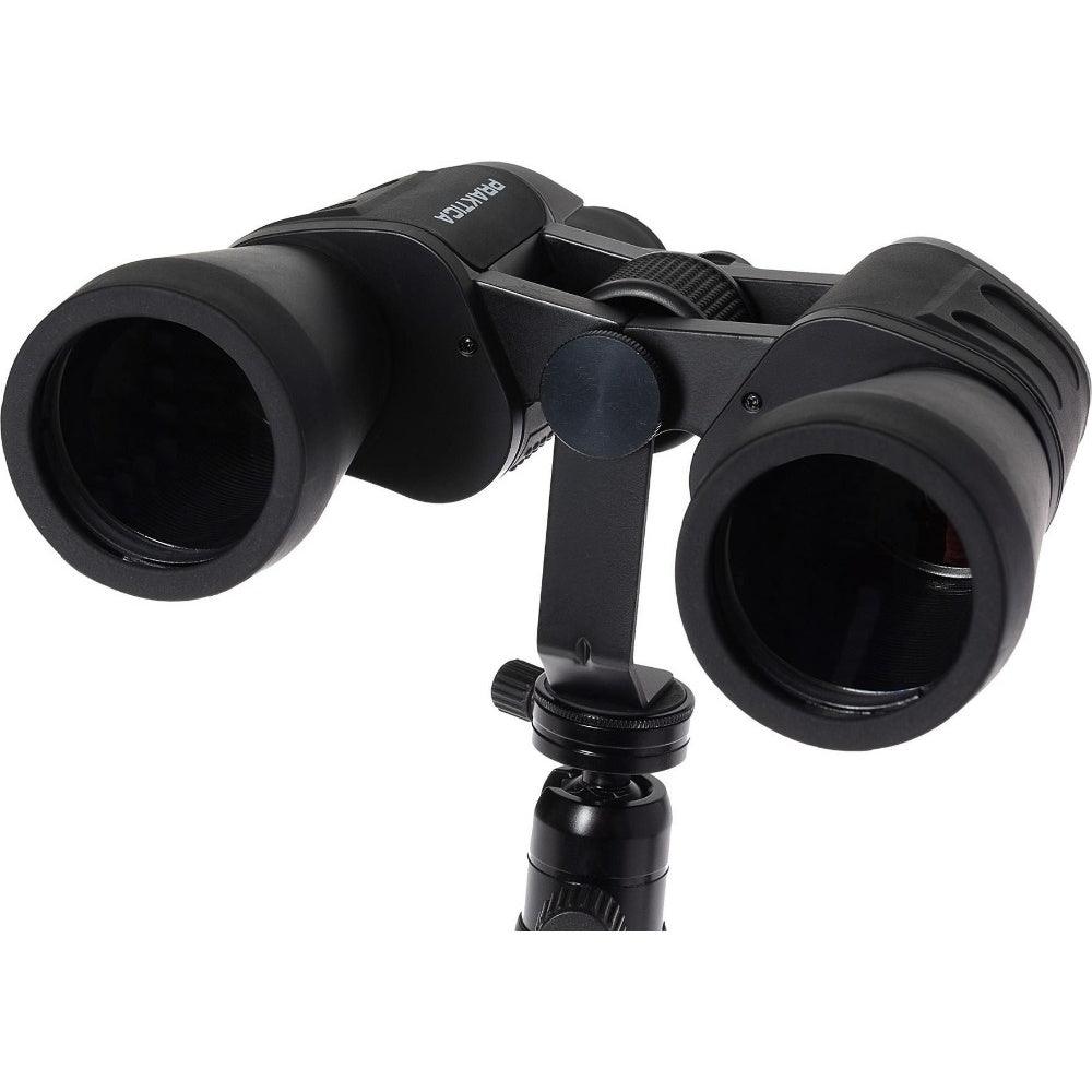 PRAKTICA Falcon 7x50mm Porro Prism Field Binoculars - Black - Binoculars + Tripod Mount