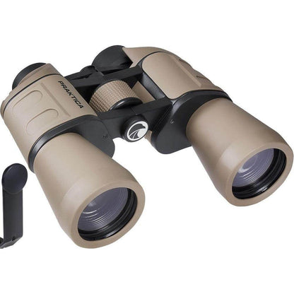 PRAKTICA Falcon 10x50mm Porro Prism Field Binoculars - Sand - Binoculars + Tripod Mount - Hipeon