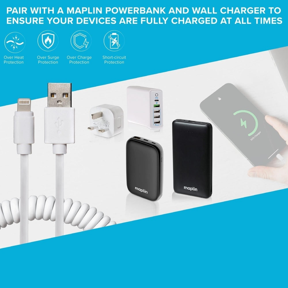Maplin MAPCLT06-WHT Phone Cables