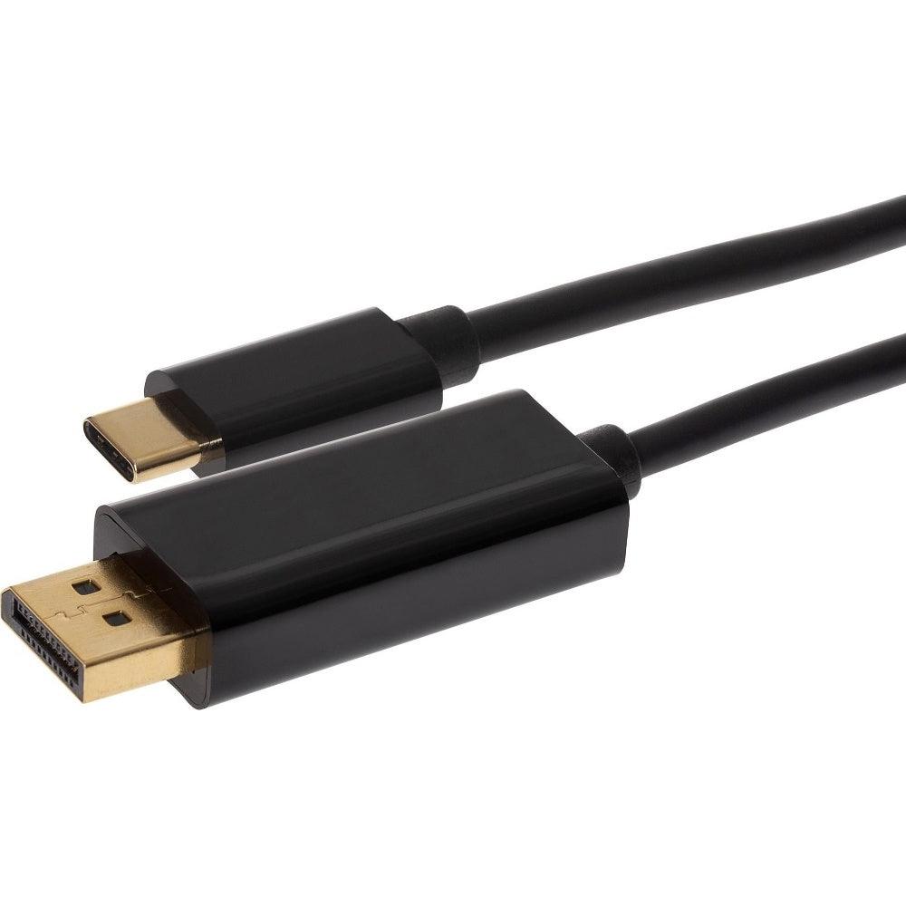 Maplin USB-C to DisplayPort Cable 4K@60Hz Ultra HD 1.8m