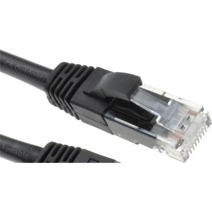 Maplin Outdoor External CAT6 Copper UTP Ethernet Network Cable - Black - 50m