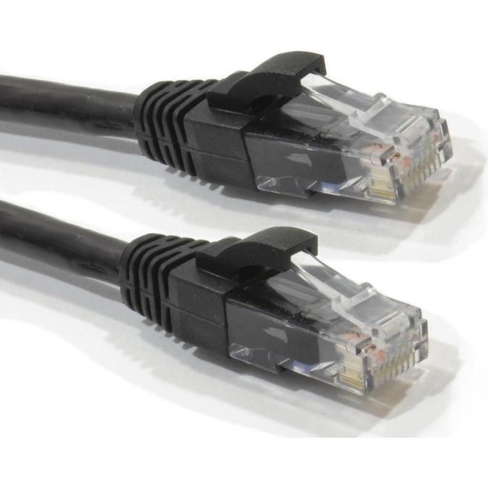 Maplin Outdoor External CAT6 Copper UTP Ethernet Network Cable - Black - 50m