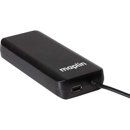 Maplin 112W USB-C Laptop Charger Power Supply with 1x USB-A 2.4A PD Port