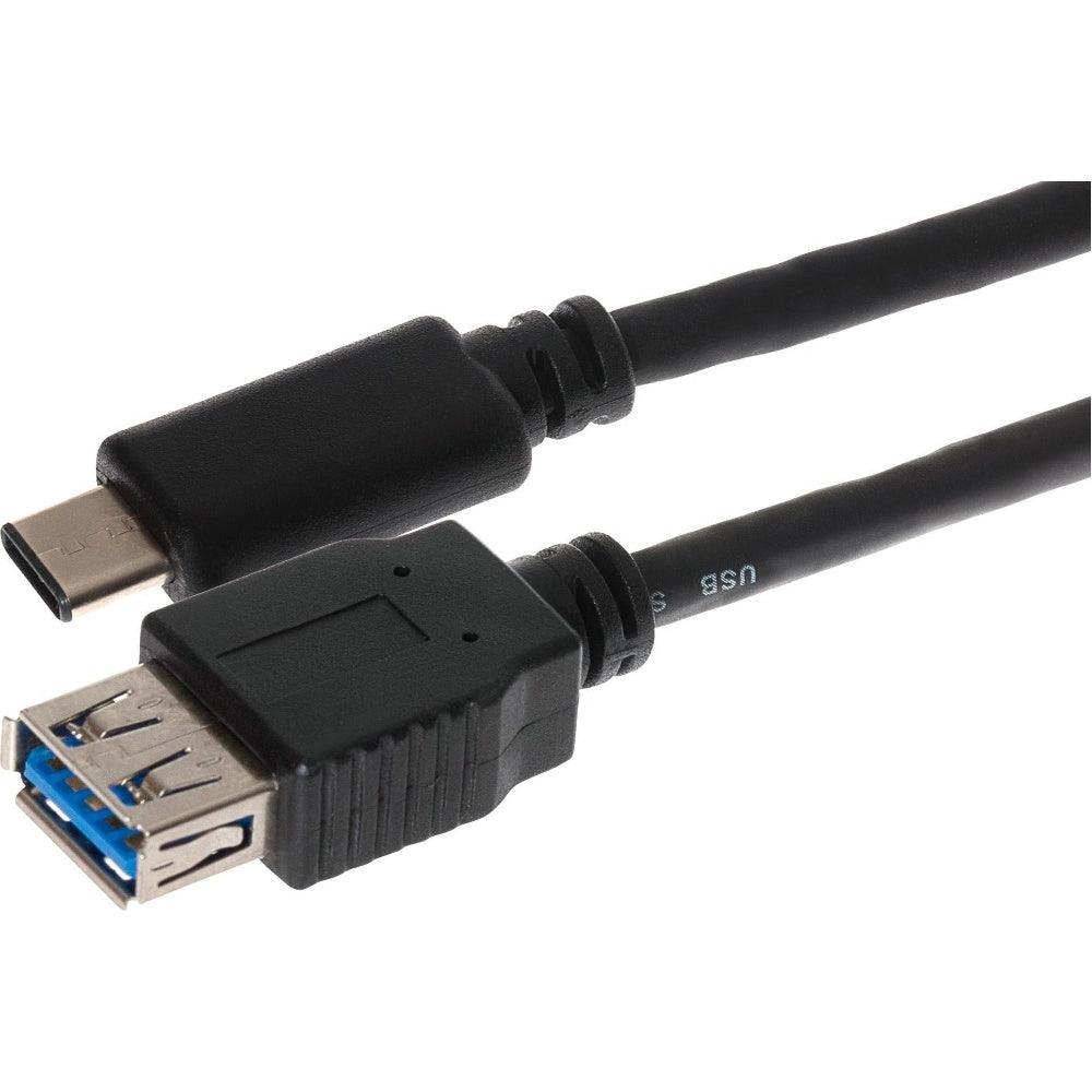 Maplin USB-C to USB-A Female Cable V3.1 Gen2  Charge and Data Transfer 1m