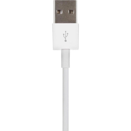 Maplin Lightning Connector to USB-A Charging Cable White - 0.5m