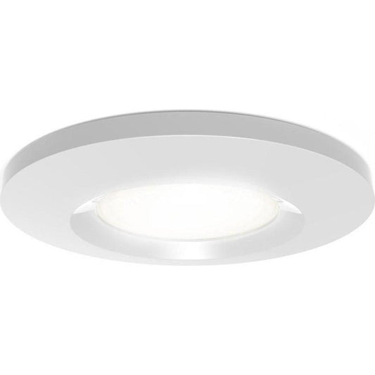 4lite IP65 3000K Dimmable LED Fire-Rated Downlight - Matte White - Pack of 4