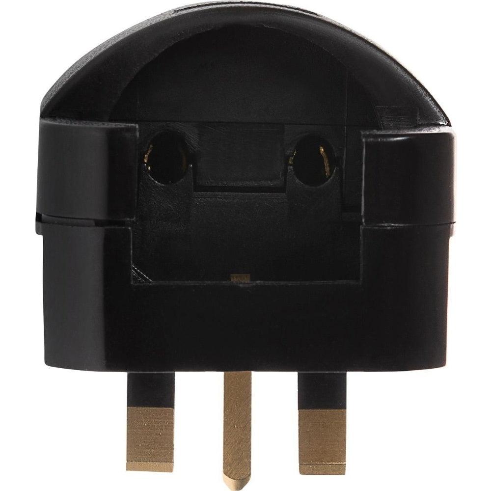 Maplin Schuko Plug to UK Mains Plug Converter 13A Fuse Screw Cover