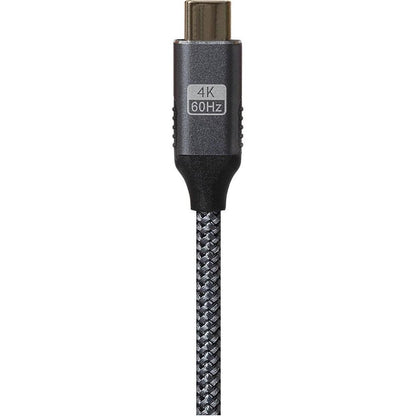 Maplin PRO USB-C to USB-C Cable Braided 100W PD V3.2 Gen2 20Gbs 3m