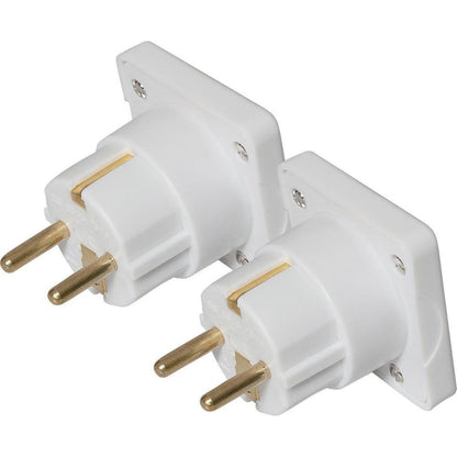 Maplin UK to European Travel Adapter Plug - Pack of 2